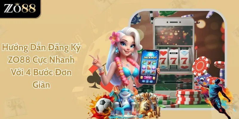 Hướng Dẫn Đăng Ký ZO88 Cực Nhanh Với 4 Bước Đơn Giản