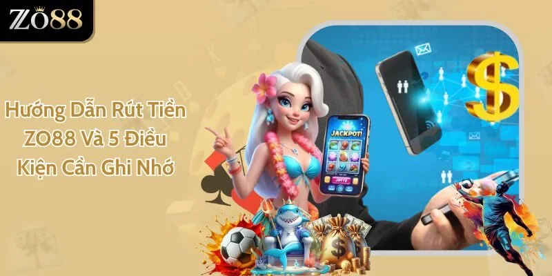 Hướng Dẫn Rút Tiền ZO88 Và 5 Điều Kiện Cần Ghi Nhớ